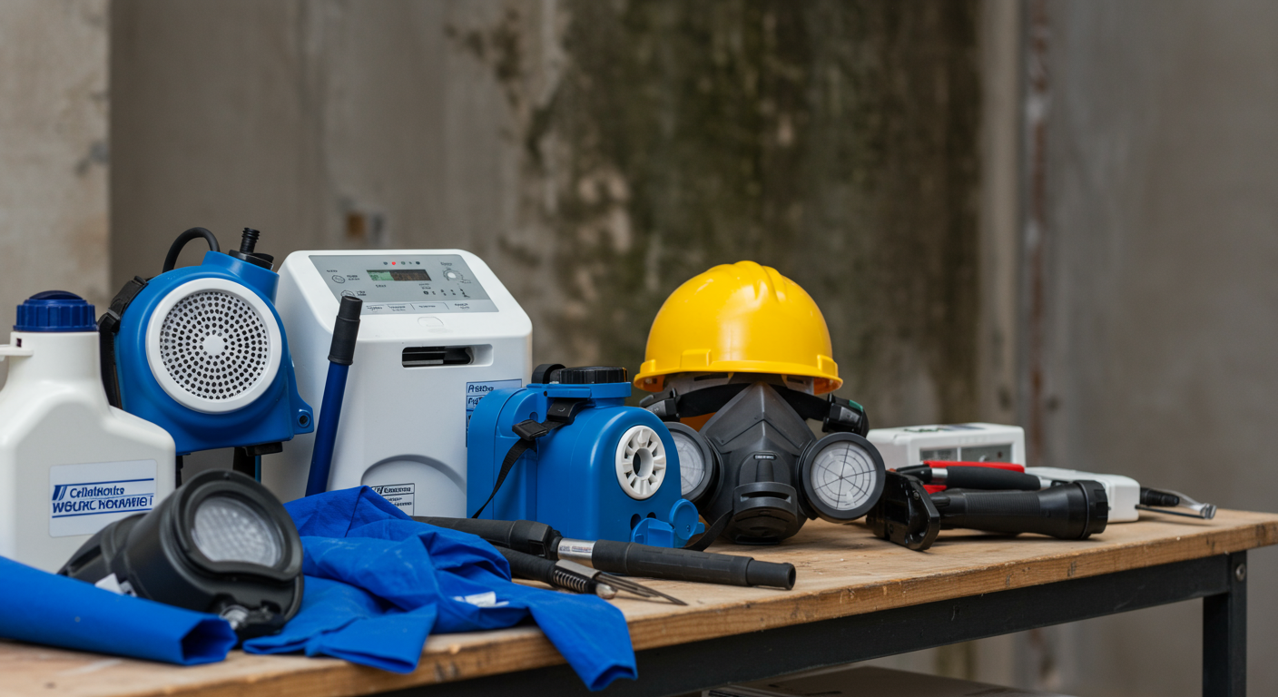 Mold Removal Tools and Equipment