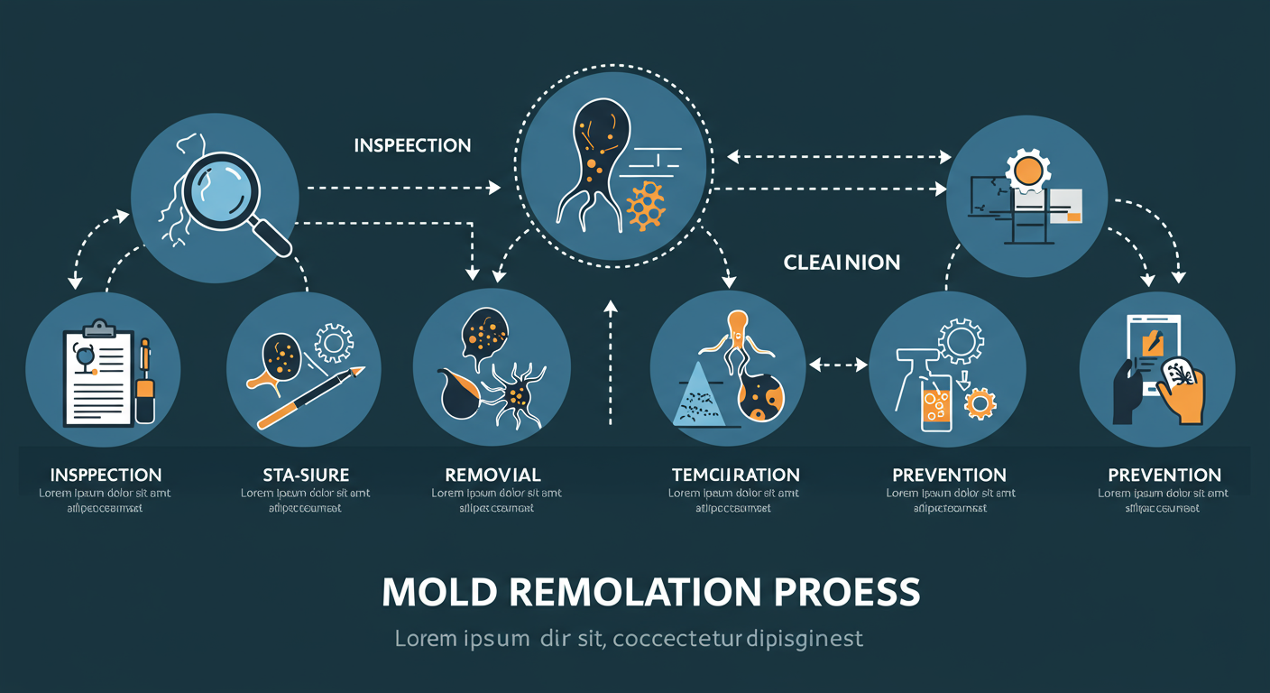 Professional Team Conducting Mold Remediation